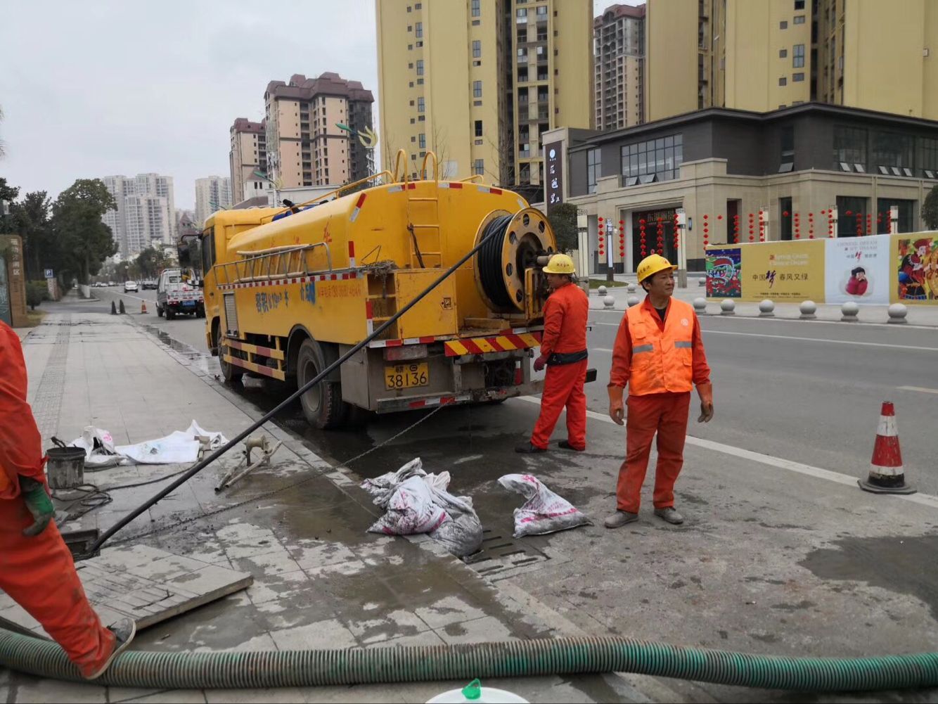 十堰排污管道清淤-管道清洗